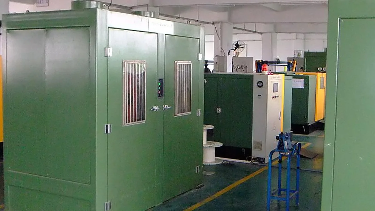 Production hall at the LANP CABLE facility in Jieyang