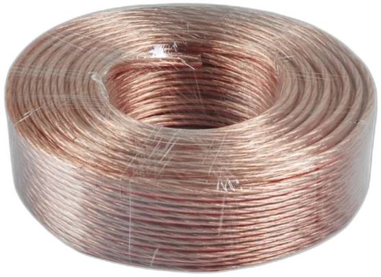 Transparent Speaker Cable — Speaker Cable Flat manufactured by LANP CABLE