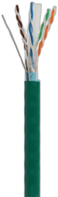 FTP Cat6 Green — CAT6 manufactured by LANP CABLE