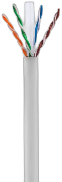 UTP Cat6 White — CAT6 manufactured by LANP CABLE