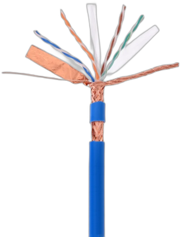 SFTP Cat6 Blue — CAT6 manufactured by LANP CABLE