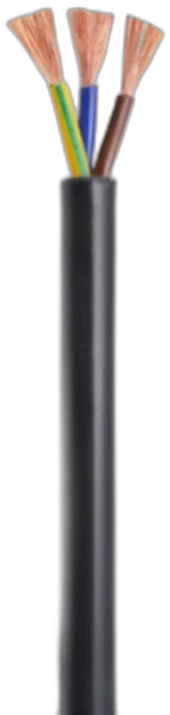 3 Core Cu Black — Multi-Core Cable manufactured by LANP CABLE