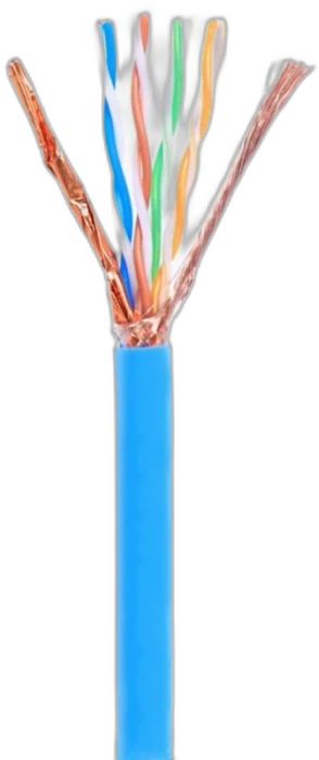 SFTP Cat5e Blue — CAT5e manufactured by LANP CABLE