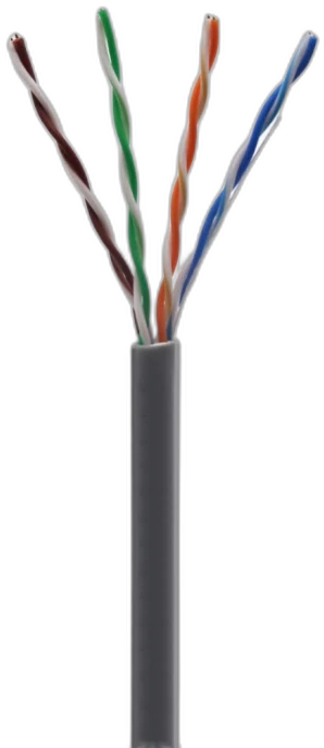 UTP Cat5e Dark-gray — CAT5e manufactured by LANP CABLE