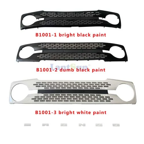 B1001 Ford BRONCO Center Mesh Front Face