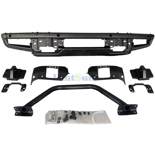 B1003 Ford Bronco Front Bar+high N-pipe view 2