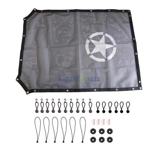 B1022 Ford-BRONCO-21-Roof Sunshade Net-4-door-no Label
