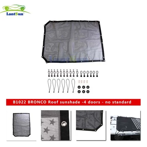 B1022 Ford-BRONCO-21-Roof Sunshade Net-4-door-no Label view 8