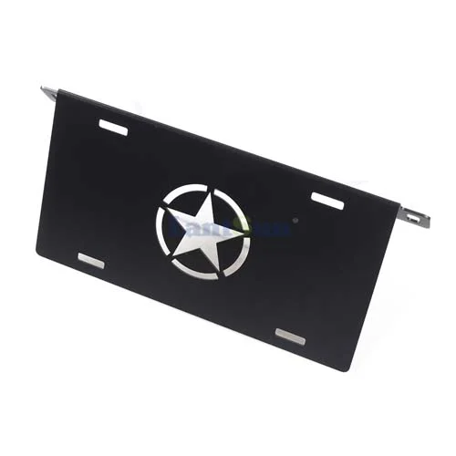B1023 Ford-Bronco-21-aluminum Front License Plate for Ford-bronco-21-five-star Model view 4