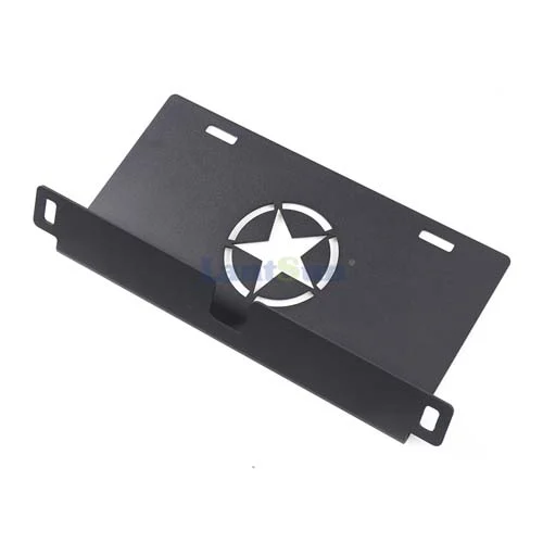 B1023 Ford-Bronco-21-aluminum Front License Plate for Ford-bronco-21-five-star Model view 2