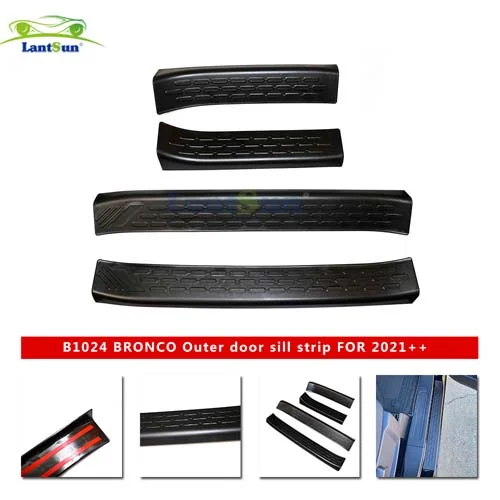 B1024 Ford -Bronco-external Door Sill-4-doors-all-inclusive Model view 5