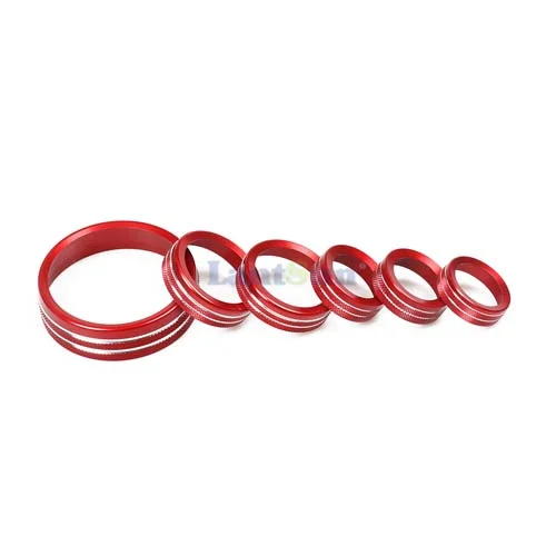 B1037 FORD BRONCO-21-ALUMINUM KNOB SWITCH BRIGHT RING