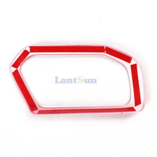 B1038 FORD BRONCO-21-Interior Door Handle Trim Cover-4-Door-Red view 4