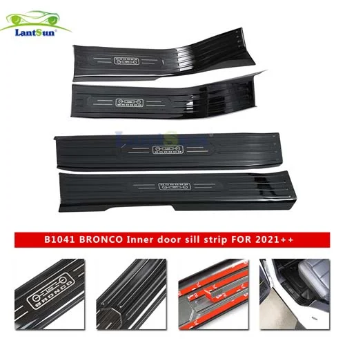 B1041 Ford-Bronco-21-Built-in Threshold Strip. view 6