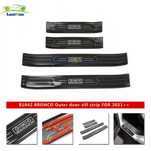 B1042 FORD BRONCO-21 - External Door Sill Strip view 7
