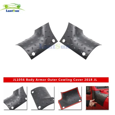 For Jeep Wrangler Refitting Parts Cover Wrap Angle Engine Side Wing Stickers A Column Protection Cov view 4