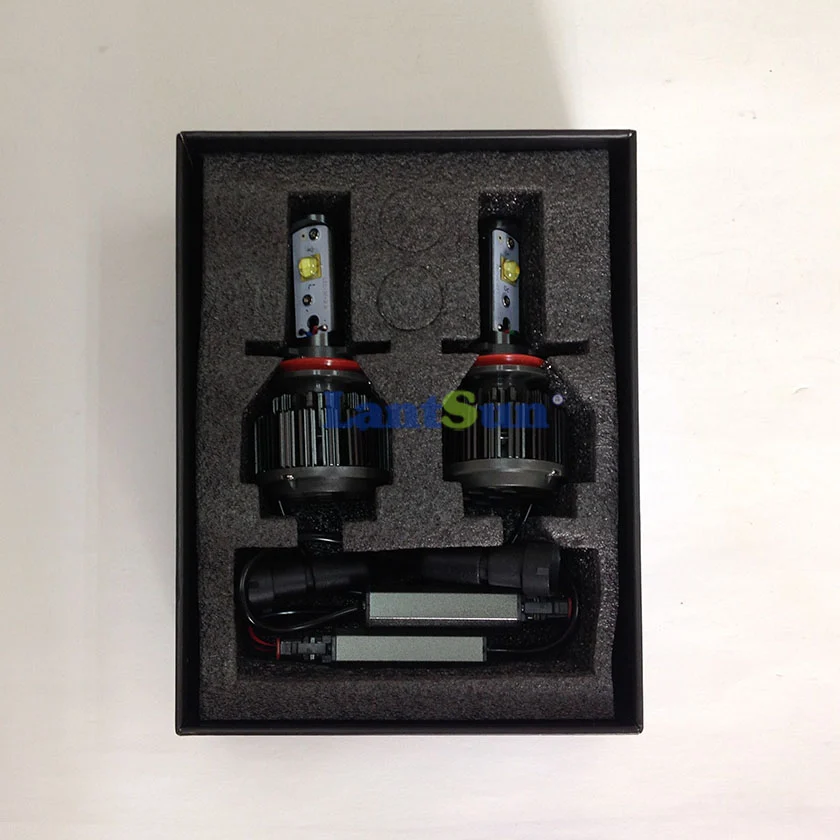 H4 H7 H8 H9 H10 H11 9005 Dual Beam LED Headlight view 3