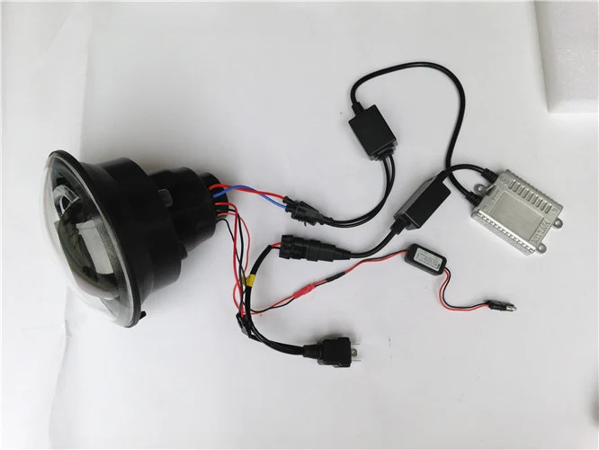 J021 Jeep Wrangler HID Xenon Head Lamp( with DRL ) view 2