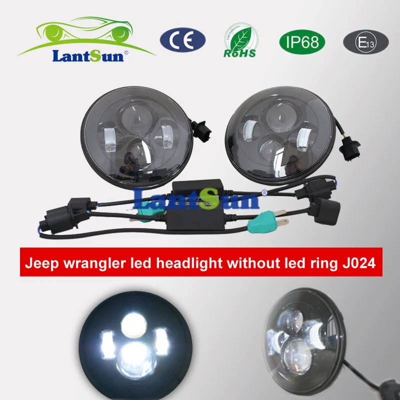 J024 Jeep LED Head Lamp view 2