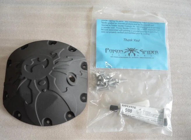 J068 Poison Spider Diffrentail Cover Front +rear