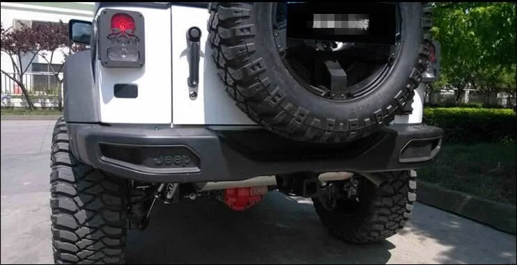 J087-2 10th Rear Bumper for Jeep Wrangler view 3