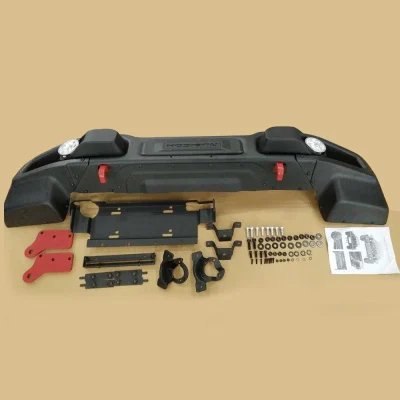 J087-3 Front Bumper 10th for Jeep Wrangler JK 2007-2017 view 4