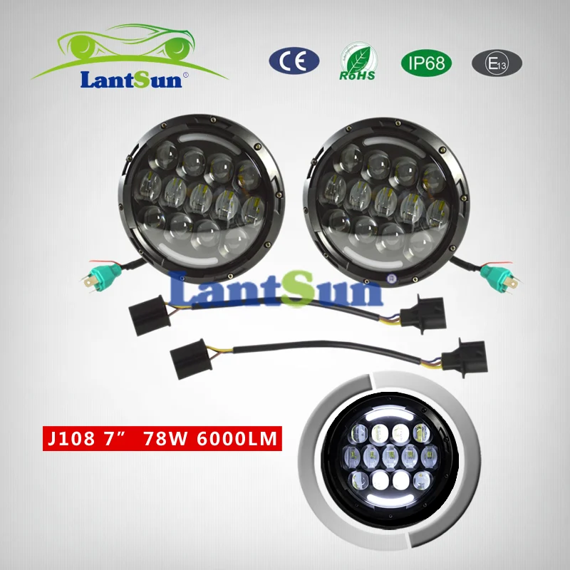 J108 Jeep LED Headlights