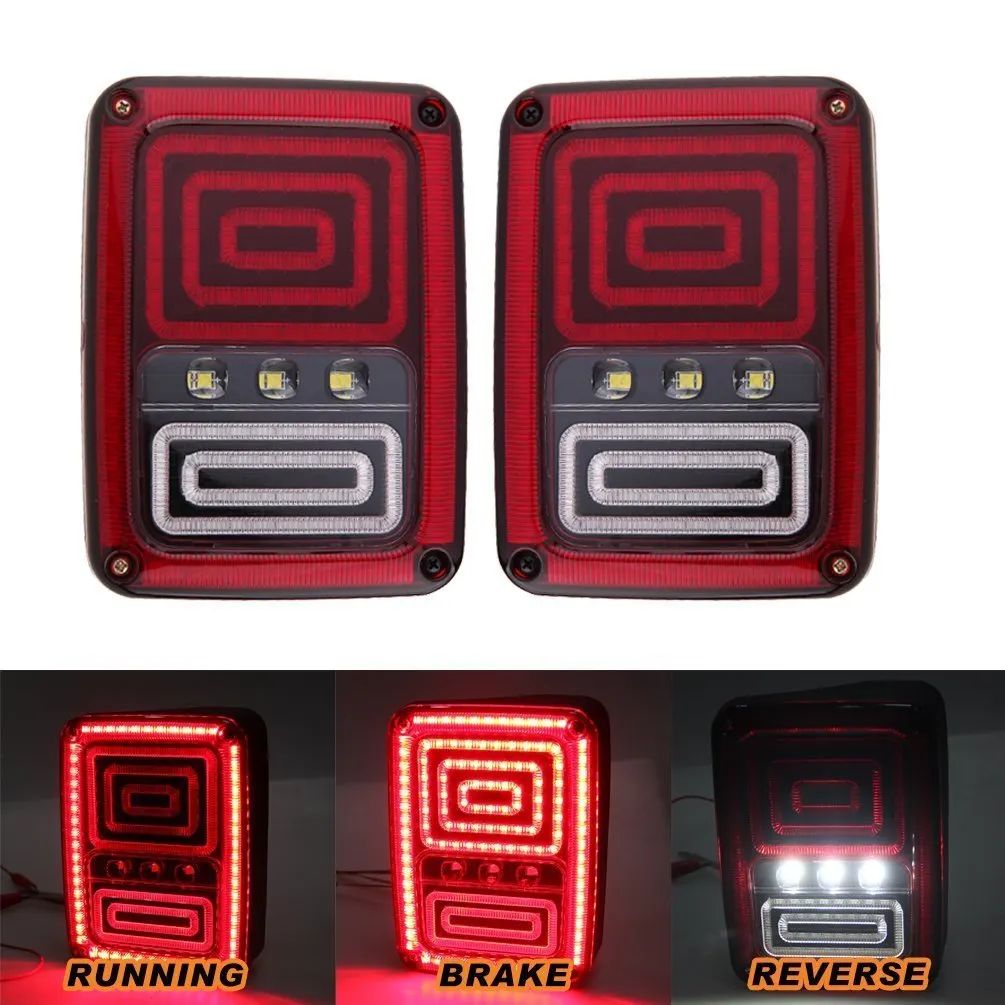 J111 Jeep LED Taillight view 2