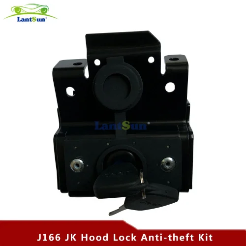 J166 JK Hood Lock Anti-theft Kit view 5