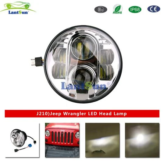 J210 Jeep Wrangler LED Head Lamp view 2