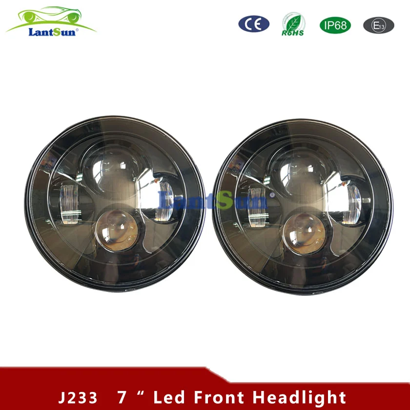 J233 7" LED Front Headlight view 2