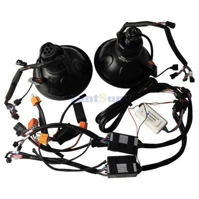 7 Inch Led Headlamp for Jeep Wrangler with DRL/for Jeep Headlights J238RGB view 3