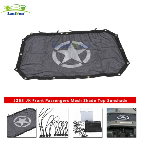 J263-JK 2doors Front Shade Sunshade view 4