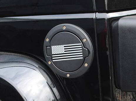J274 JK Wrangler Fuel Tank with America Flag view 4