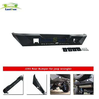 J293 Aluminum Alloy Rear Bumper for Jeep Wrangler