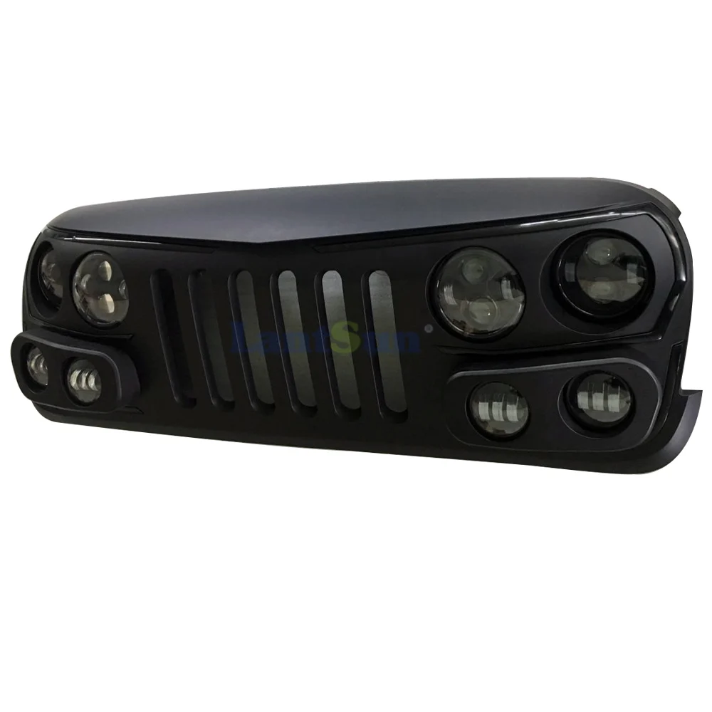 For Jeep Wrangler JK 07-2018 New Style Front Grille (J315)
