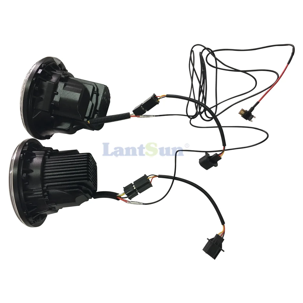 J316 High Low Beam 7 Inch Round Jeep Wrangler LED Headlights view 4
