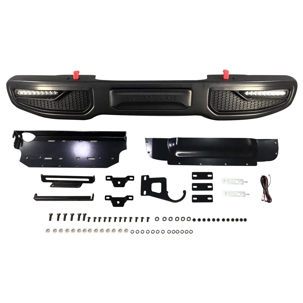 J317-2 Front Bumper for Jeep Wrangler 4x4 Front Bumper Accessories