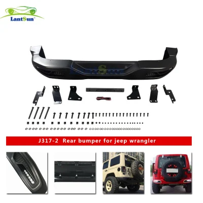 Wrangler Jk Unlimited Accessories for Jeep Front Bumpers J317 view 4