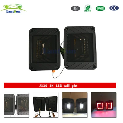 Guangzhou Factory Led Brake Tail Lamp for Jeep Wrangler Stop Rear Light J330 view 4