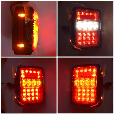 J339 FOR Jeep Wrangler LED Tail Lamp JK Brake Tail Light view 4