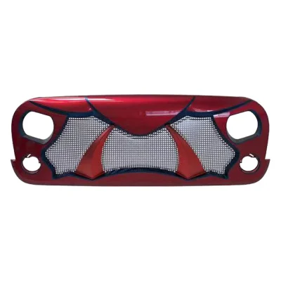 Front Abs Led Light Grill for Jeep Wrangler Jk Accessories J341 view 2