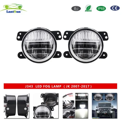 J343 Smiley Fog Light Suitable for Jeep JK Use view 4