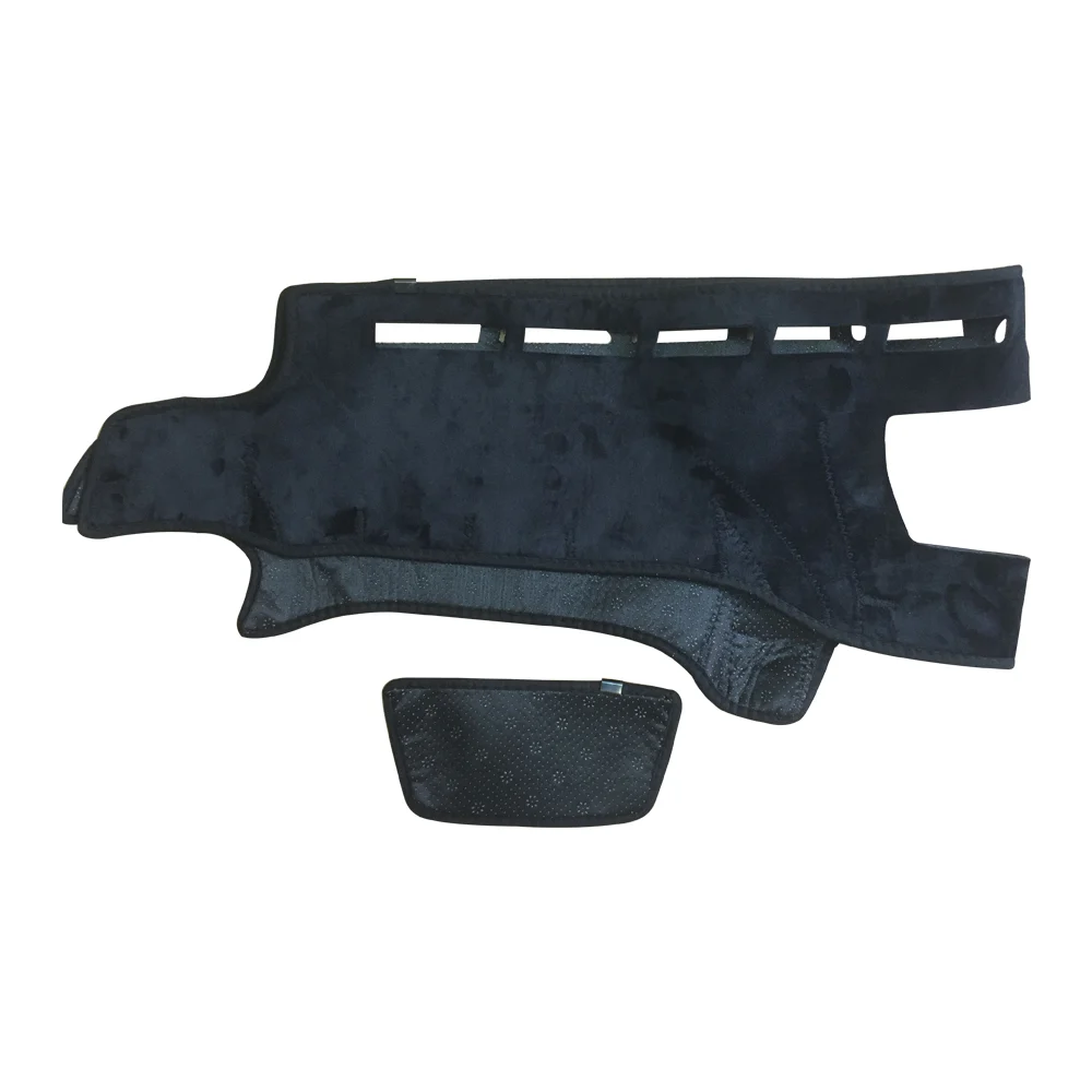 J369 Black Dashboard Cover Dash Mat for Jeep Wrangler JK 2007-2017 view 3