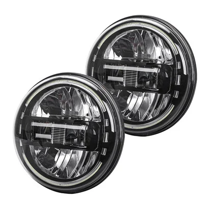 J370 7 Inch High-Low Beam Led Headlights for Jeep Wrangler JK 2007-2017
