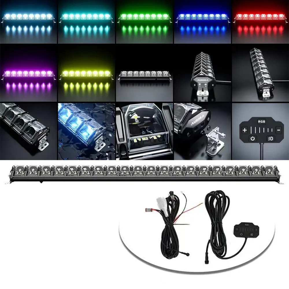 J9057 RGB LED LIGHT BAR,JL view 2