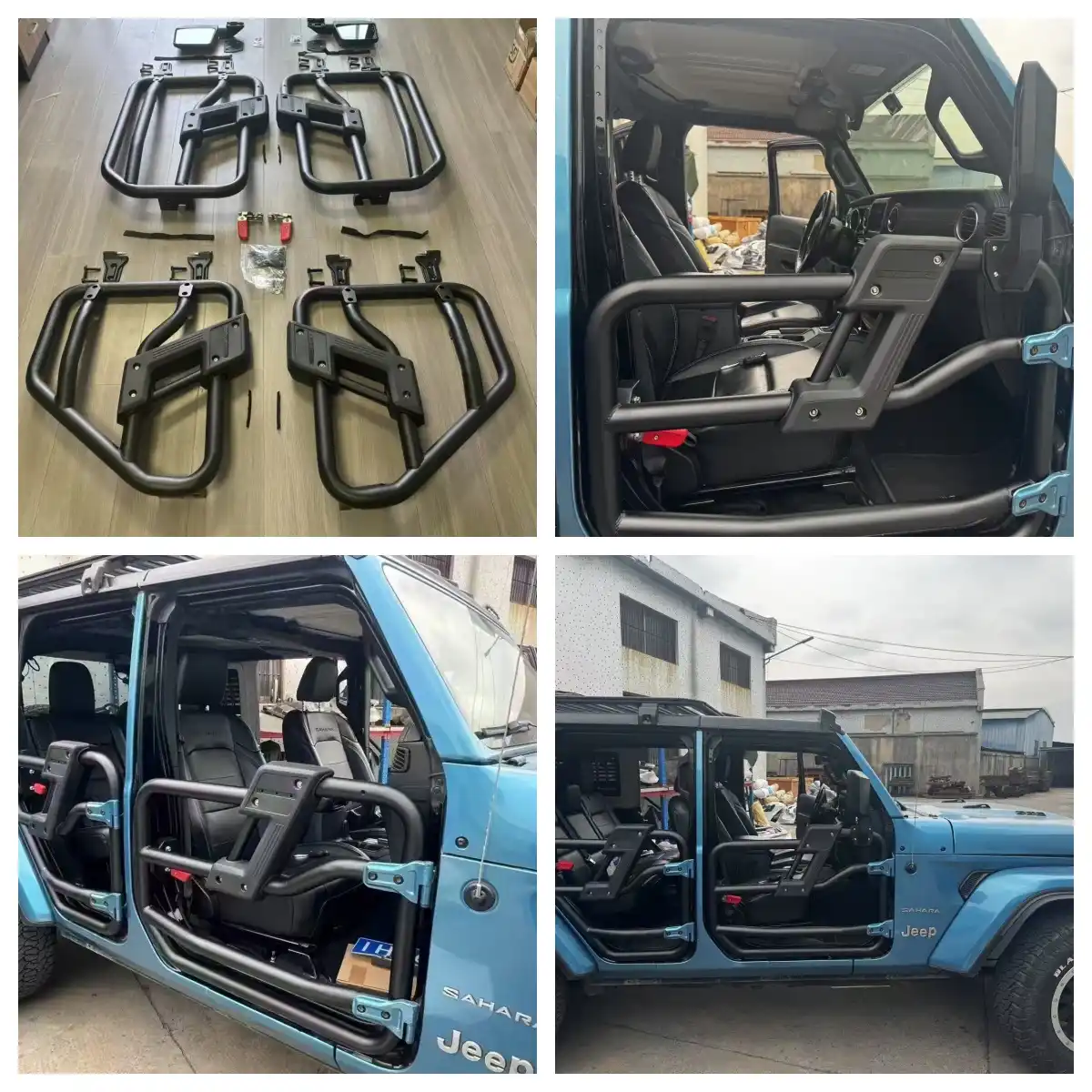 J9062 Steel, Half Door4door JL Jeep JL Wrangler 2018+ JL-4DOOR view 2
