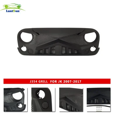JK Knight Front Grill Suitable for Wrangler JK view 4