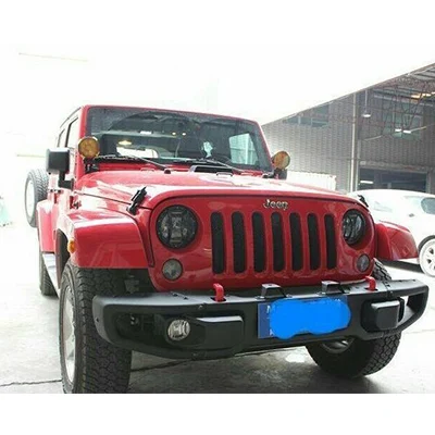 For Jeep Accessories 10th Front Bumper for Jeep Wrangler JK 2007-2017 J087 view 4