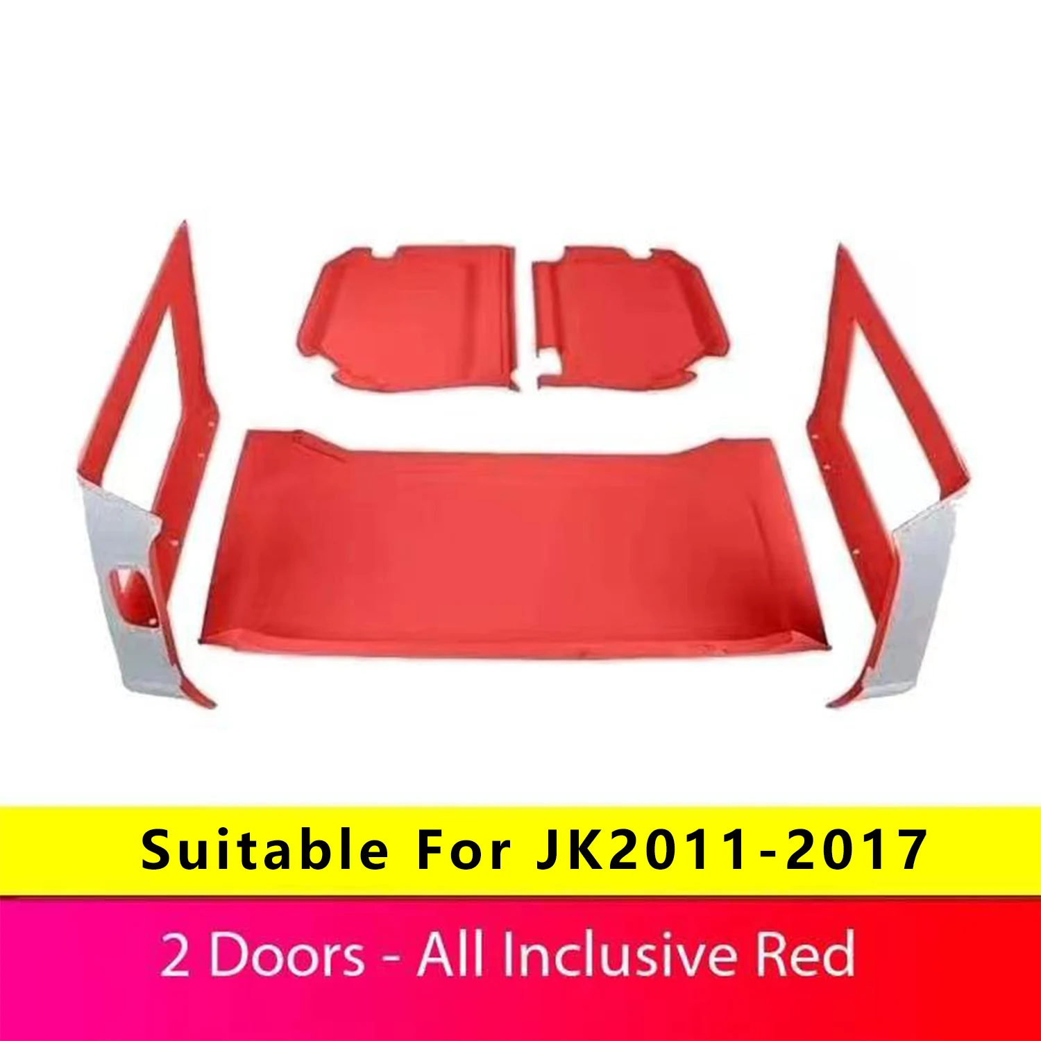JL JK Auto Interior Warm-Keeping Sets for Jeep Wrangler 2007+ Car Anti-insolation Protector No Dri view 3